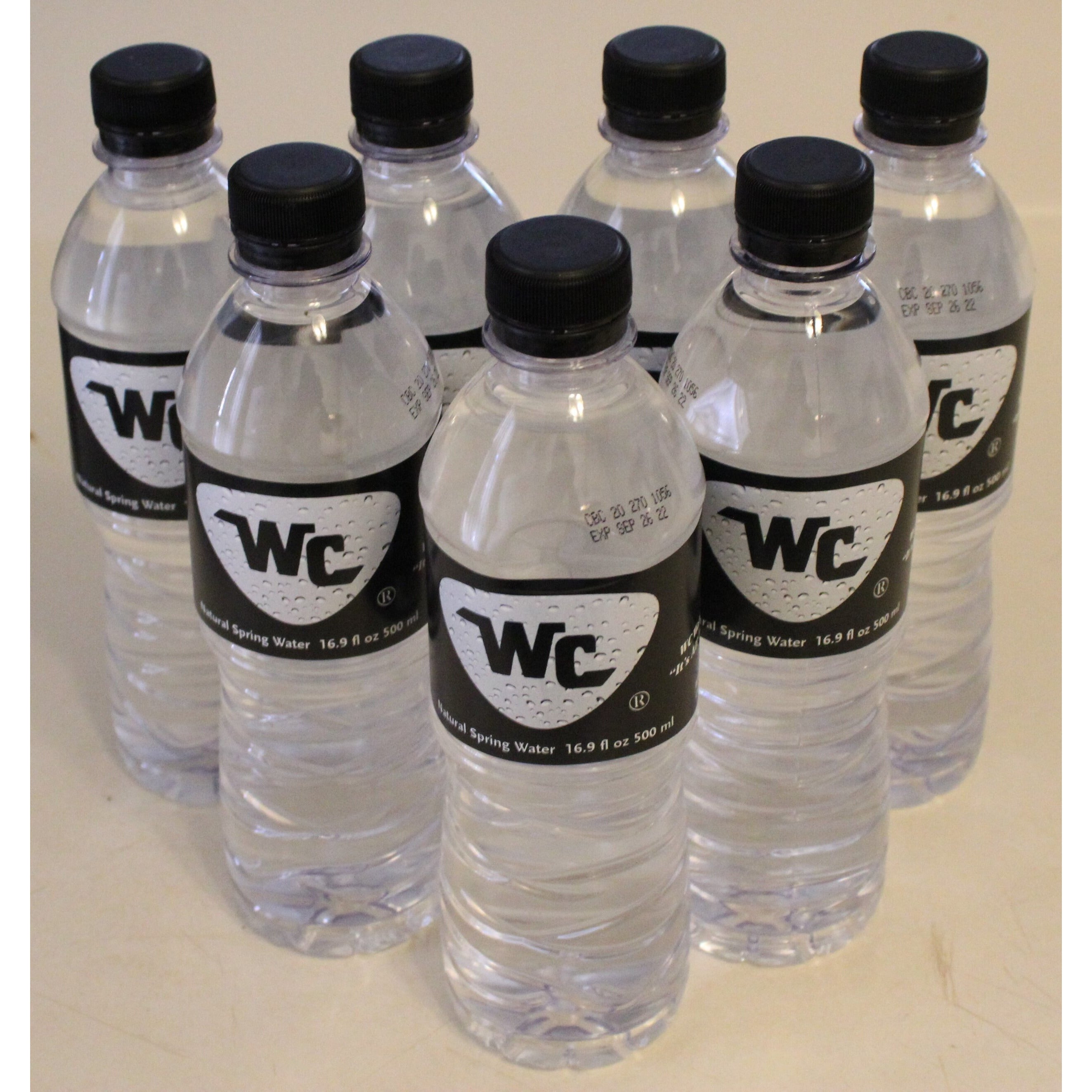 7 Pack (16.9 FL. OZ.) Wc Water Bottles